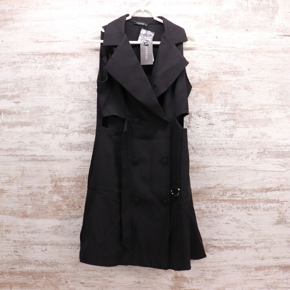 Trendyol Womens Size 6 Black Dress NWT
